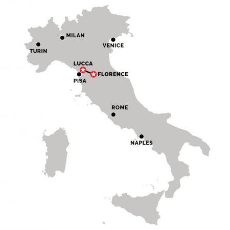 Train from Lucca to Florence